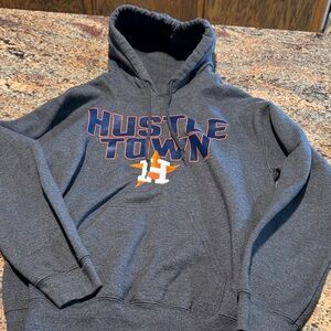 Gray Houston Astros  Hustle Town Hoodie